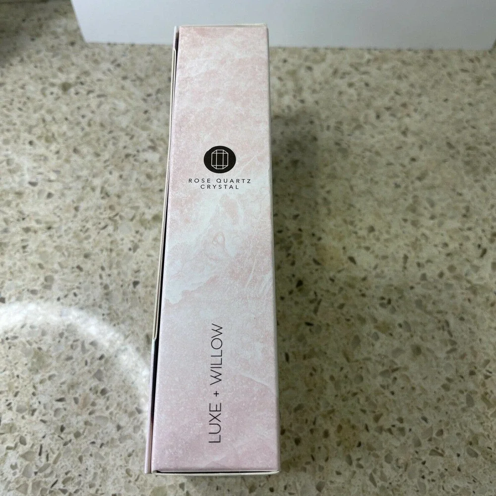 LUXE & WILLOW PHOENIX VIBRATING FACIAL MASSAGER - ROSE QUARTZ‎ (NWB/Sealed)